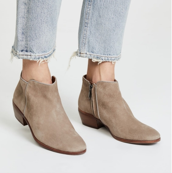SAM EDELMAN Petty Chelsea Suede Booties